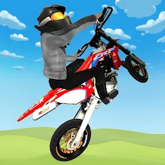 Скачать взлом Wheelie King 5 (Уили Кинг 5)  [МОД Меню] - стабильная версия apk на Андроид