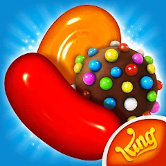 Скачать взломанную Candy Crush Saga (Кенди Краш Сага)  [МОД Много денег] - стабильная версия apk на Андроид