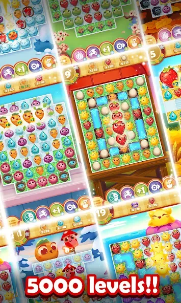 Farm Heroes Saga (Фарм Хероус Сага)  [МОД Много монет] Screenshot 5