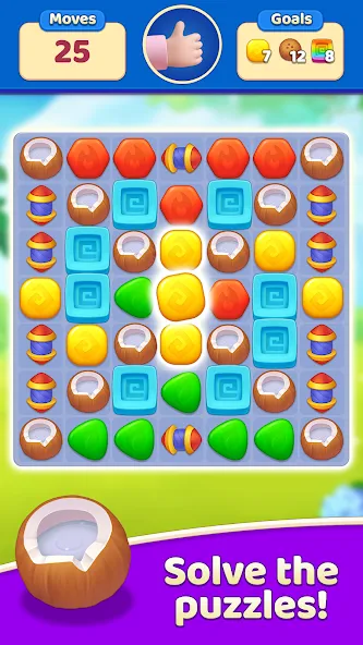 EverMatch 3 Game (ЭверМатч 3 Игра)  [МОД Все открыто] Screenshot 4