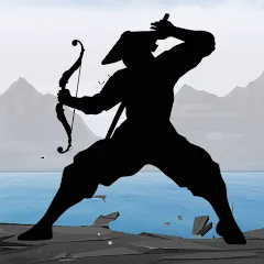 Взлом Sword Shadow Fighting Game 3D  [МОД Много монет] - стабильная версия apk на Андроид