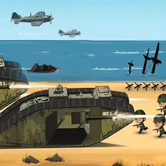 Взломанная Army War: Military Troop Games  [МОД Все открыто] - последняя версия apk на Андроид