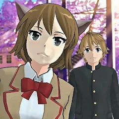 Скачать взломанную High School Simulator 2018 (Хай Скул Симулятор 2018)  [МОД Бесконечные монеты] - стабильная версия apk на Андроид