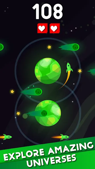 Rocket Spin: Space Survival (Рокет Спин)  [МОД Бесконечные деньги] Screenshot 5