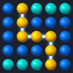 Взломанная Bubble Link - Connect & Match (Бабл Линк)  [МОД Бесконечные монеты] - последняя версия apk на Андроид