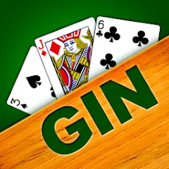 Взломанная Gin Rummy GC Online (Джин Рамми Онлайн)  [МОД Mega Pack] - полная версия apk на Андроид