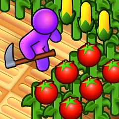Скачать взломанную Farm Land - Farming life game (Фарм Лэнд)  [МОД Меню] - стабильная версия apk на Андроид
