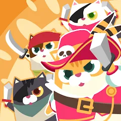 Скачать взломанную Battle Cat Hero (Баттл Кэт Герой)  [МОД Бесконечные деньги] - стабильная версия apk на Андроид