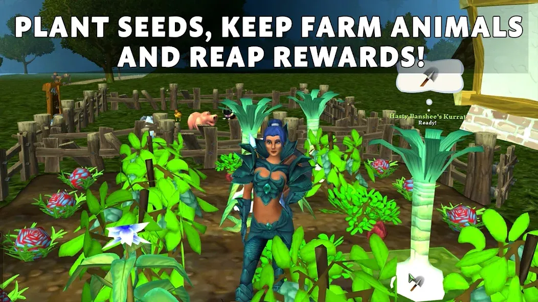 Villagers & Heroes - MMO RPG  [МОД Menu] Screenshot 4