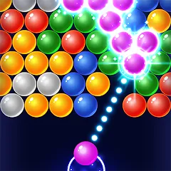 Скачать взломанную Bubble Shooter Games  [МОД Бесконечные монеты] - последняя версия apk на Андроид
