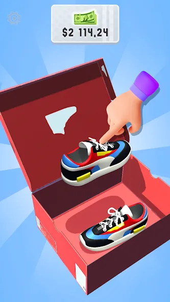 Sneaker Art! - Coloring Games  [МОД Много монет] Screenshot 2