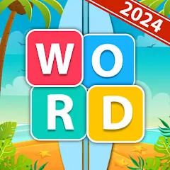 Взломанная Word Surf - Word Game (Ворд Серф)  [МОД Много денег] - стабильная версия apk на Андроид