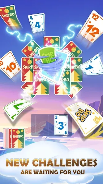Skip-Bo (кип)  [МОД Unlocked] Screenshot 3