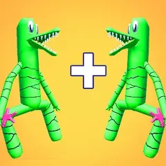 Скачать взломанную Merge Monster Squad (Мердж Рейнбоу)  [МОД Бесконечные монеты] - полная версия apk на Андроид