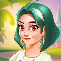 Взломанная Gossip Harbor®: Merge & Story (Госсип Харбор)  [МОД Unlimited Money] - полная версия apk на Андроид