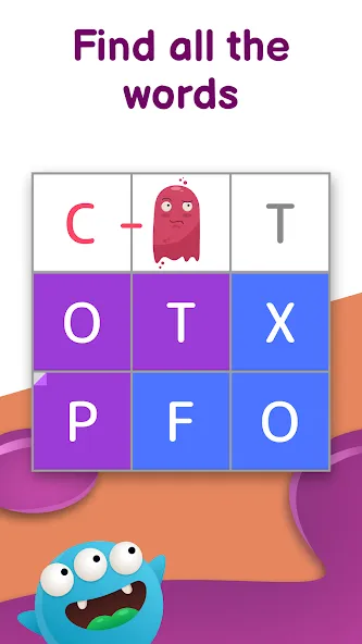 Fill Words: Word Search Puzzle  [МОД Все открыто] Screenshot 2