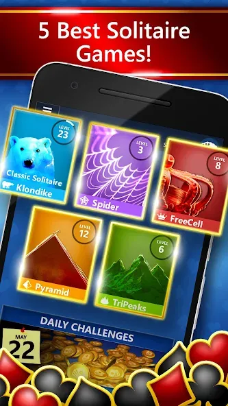 Microsoft Solitaire Collection (Майкрософт Солитер Коллекшн)  [МОД Много денег] Screenshot 1