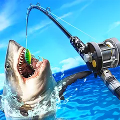 Взломанная Ultimate Fishing! Fish Game  [МОД Unlimited Money] - последняя версия apk на Андроид