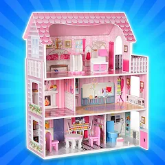 Скачать взлом Girl Doll House Design & Clean  [МОД Много денег] - полная версия apk на Андроид