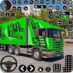 Скачать взломанную Indian Truck Game 3d Truck sim (Трак Геймс Драйвинг Симулятор)  [МОД Бесконечные монеты] - полная версия apk на Андроид