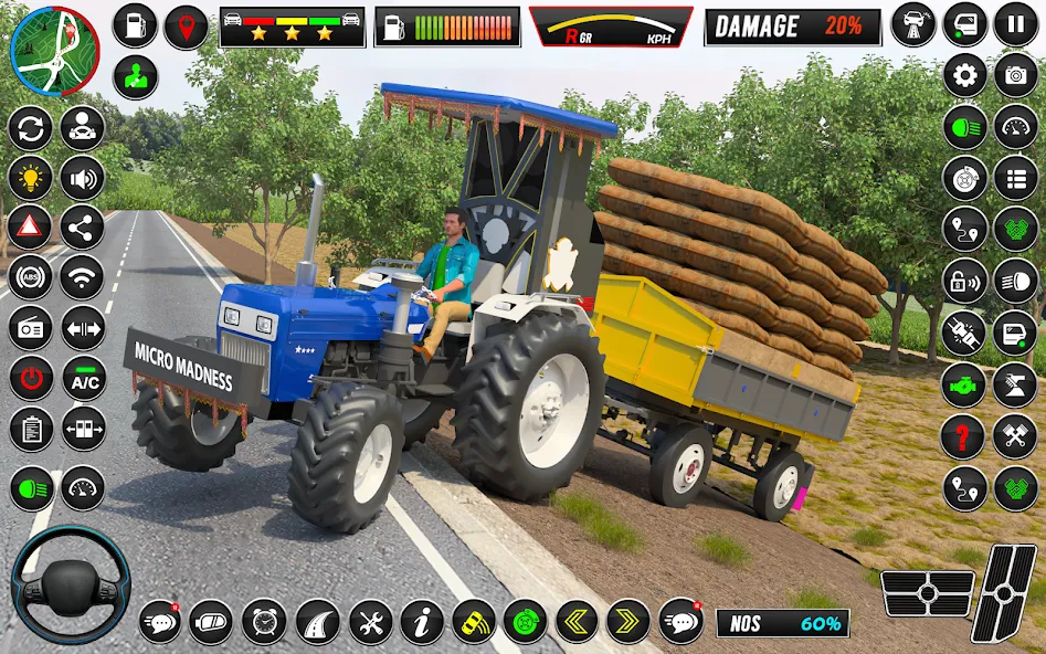 Indian Tractor Games Simulator  [МОД Unlimited Money] Screenshot 4