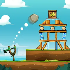 Взломанная Catapult Quest  [МОД Бесконечные деньги] - полная версия apk на Андроид