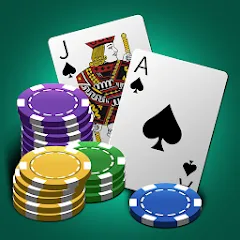 Скачать взлом World Blackjack King  [МОД Бесконечные деньги] - последняя версия apk на Андроид