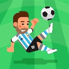 Скачать взломанную World Soccer Champs (Ворлд Соккер Чемпс)  [МОД Меню] - полная версия apk на Андроид