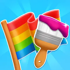 Скачать взлом Flag Painters (Флаг Пэйнтерс)  [МОД Unlimited Money] - полная версия apk на Андроид