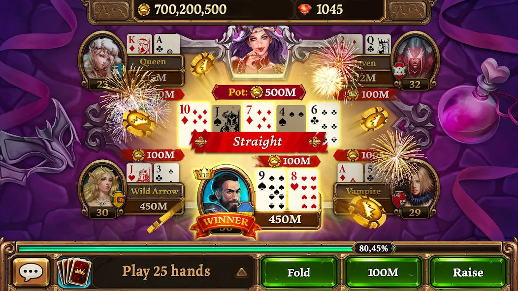 Texas Holdem - Scatter Poker (Тексас Холдем)  [МОД Бесконечные деньги] Screenshot 5
