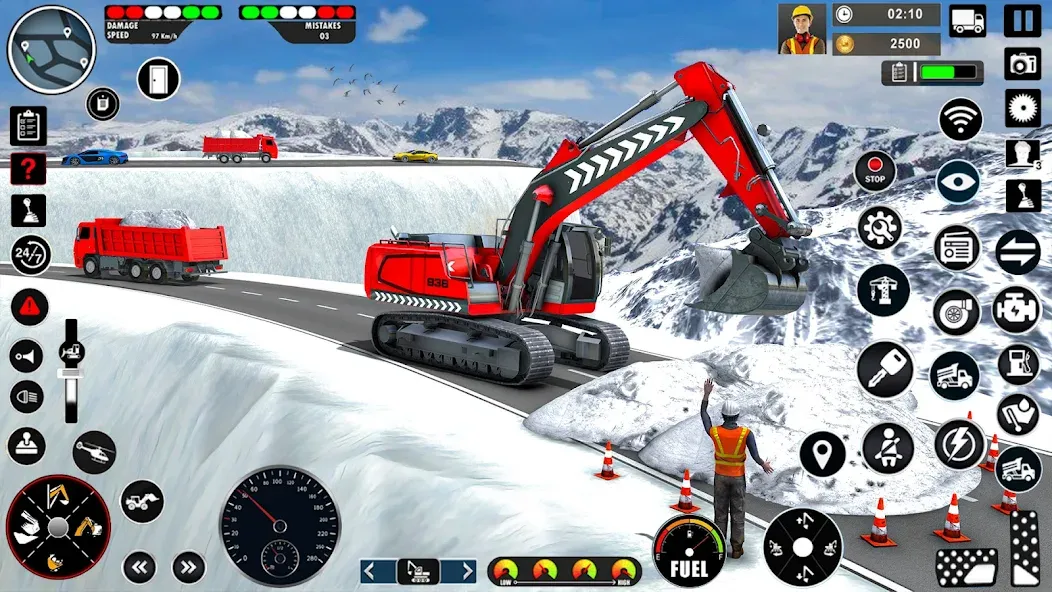Excavator Simulator Crane Game (Экскаватор Симулятор Кран Игра)  [МОД Меню] Screenshot 2