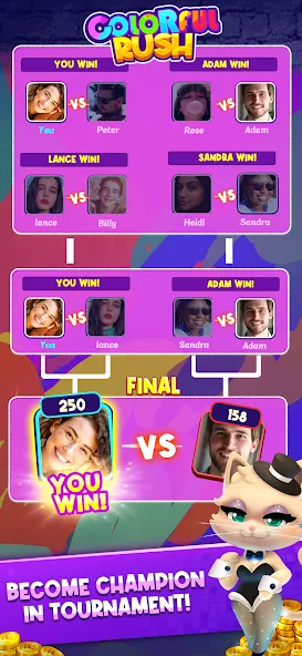 Match Club : PvP Match3 (Матч Клуб)  [МОД Mega Pack] Screenshot 1