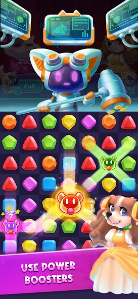 Match Club : PvP Match3 (Матч Клуб)  [МОД Mega Pack] Screenshot 3