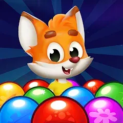 Скачать взлом Bubble Friends Bubble Shooter  [МОД Много денег] - последняя версия apk на Андроид