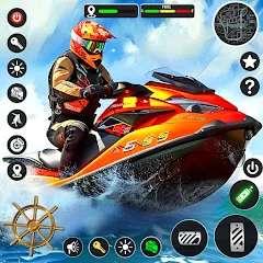 Взлом Jetski Boat Racing: Boat Games (Джетски Гонки на лодках)  [МОД Unlocked] - последняя версия apk на Андроид