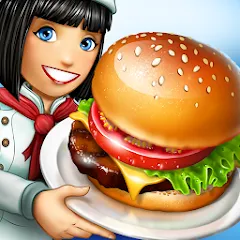 Взломанная Cooking Fever: Restaurant Game  [МОД Много монет] - полная версия apk на Андроид