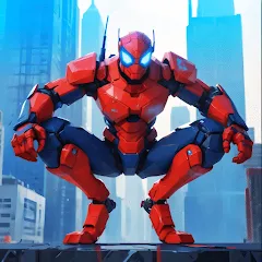 Скачать взломанную Robot Merge Master: Car Games (Мерж Батл Кар)  [МОД Много монет] - полная версия apk на Андроид