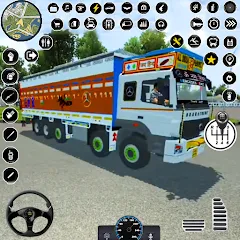 Взломанная Indian Heavy Truck Delivery 3D  [МОД Бесконечные монеты] - стабильная версия apk на Андроид
