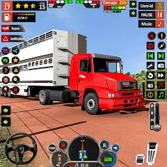 Взлом American Cargo City Driving 3D  [МОД Меню] - стабильная версия apk на Андроид
