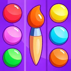 Скачать взломанную Colors learning games for kids  [МОД Mega Pack] - последняя версия apk на Андроид