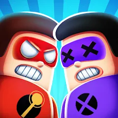 Взлом The Superhero League (Зе Суперхиро Лигующ)  [МОД Все открыто] - последняя версия apk на Андроид