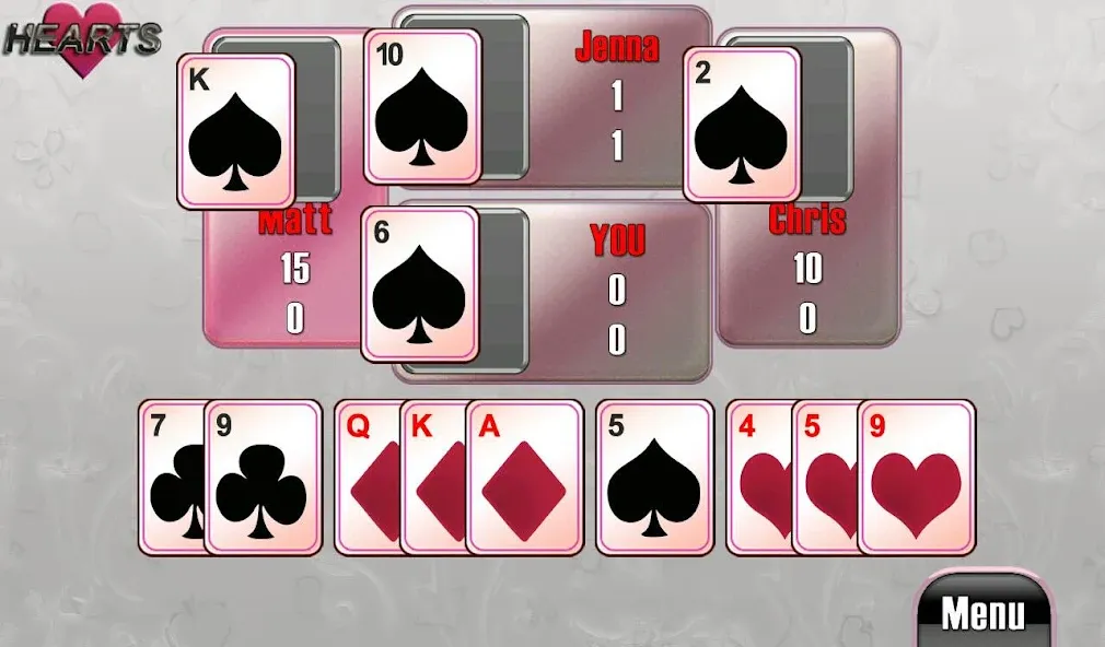 Hearts  [МОД Menu] Screenshot 2