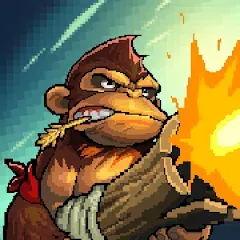 Скачать взломанную Apes vs. Zombies  [МОД Mega Pack] - стабильная версия apk на Андроид