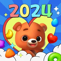 Скачать взлом Toy Bear Sweet POP: Match 3 (Той Бир Свит ПОП)  [МОД Unlocked] - стабильная версия apk на Андроид