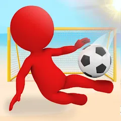 Скачать взлом Crazy Kick! Fun Football game  [МОД Unlimited Money] - стабильная версия apk на Андроид