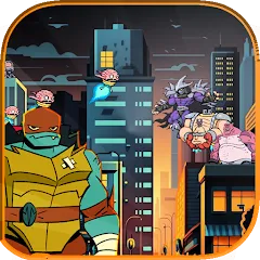 Скачать взлом The turtle adventur ninja hero  [МОД Меню] - последняя версия apk на Андроид