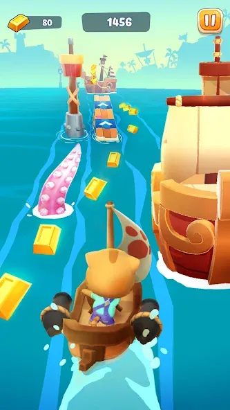 Talking Tom Time Rush  [МОД Menu] Screenshot 4