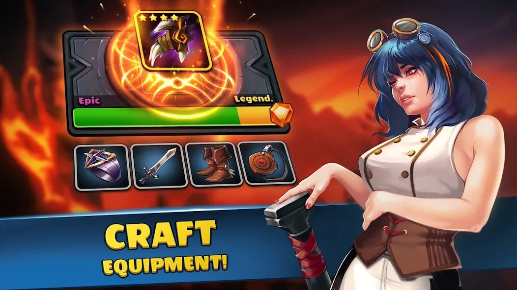 Auto Brawl Chess (Авто Бравл Шахматы)  [МОД Меню] Screenshot 5