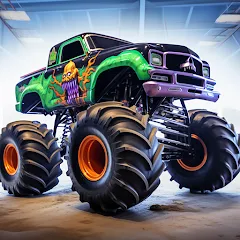 Скачать взломанную Monster truck: Extreme racing  [МОД Unlimited Money] - последняя версия apk на Андроид