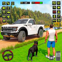 Взлом Offroad 4x4 Jeep Driving Game  [МОД Бесконечные монеты] - стабильная версия apk на Андроид